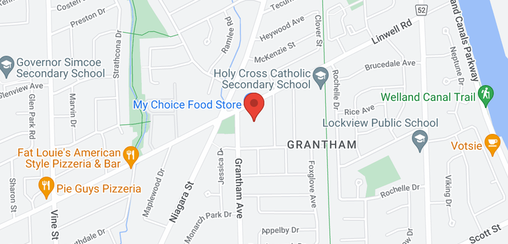 map of #10 -486 GRANTHAM AVE